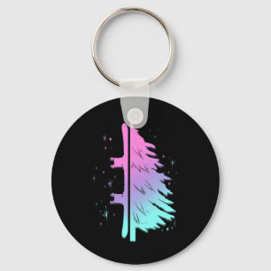 Snowboarding Pine Gift For Winter Holidays Snowboa Keychain