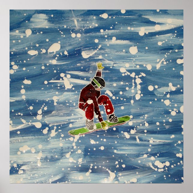 Snowboarding Poster (Front)