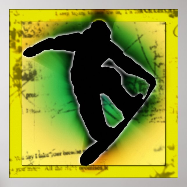 Snowboarding Poster (Front)
