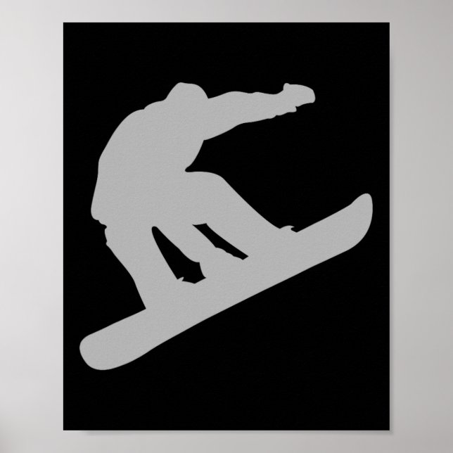 Snowboarding  poster (Front)