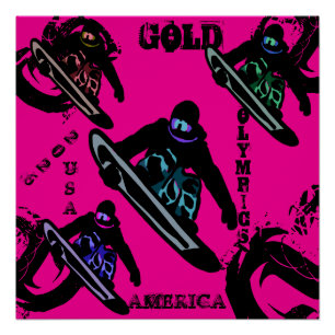 SNOWBOARDING  POSTER