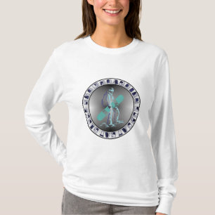 Snowboarding Quote – Eat Sleep Snowboard Repeat  T-Shirt