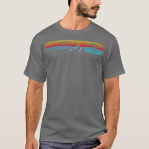 Snowboarding Retro Style For Snowboarder  T-Shirt