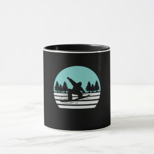 Snowboarding Retro Vintage Mug