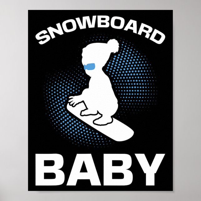 Snowboarding Snowboard Ba  Poster (Front)