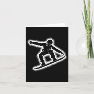 Snowboarding Snowboard Boys Kids Mens 1 Card