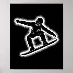 Snowboarding Snowboard Boys Kids Mens 1  Poster