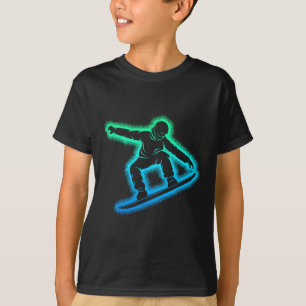 Snowboarding Snowboard Boys Kids Mens T-Shirt