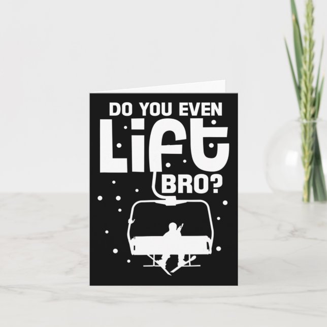 Snowboarding Snowboard Funny Snowboarder 1  Card (Front)