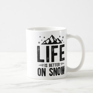 Snowboarding Snowboard Mountain Ski Skiing  Coffee Mug