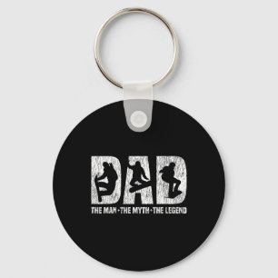 Snowboarding Snowboard Vintage Dad Father Dad The  Keychain