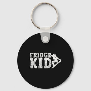 Snowboarding Snowboard Vintage Retro Fridge Kid 1  Keychain