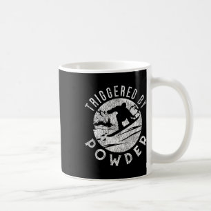 Snowboarding Snowboard Vintage Retro Triggered By  Coffee Mug