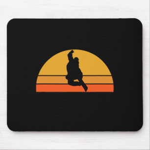 Snowboarding Snowboarder Snow Snow Winter Sunset R Mouse Pad