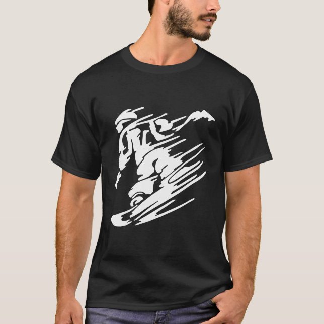 Snowboarding T-Shirt (Front)