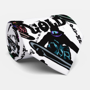 SNOWBOARDING TIE