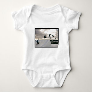 Snowboarding Tricks Baby T-Shirt Bodysuit