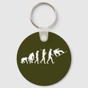 Snowboarding Winter Sport boarders gear Keychain
