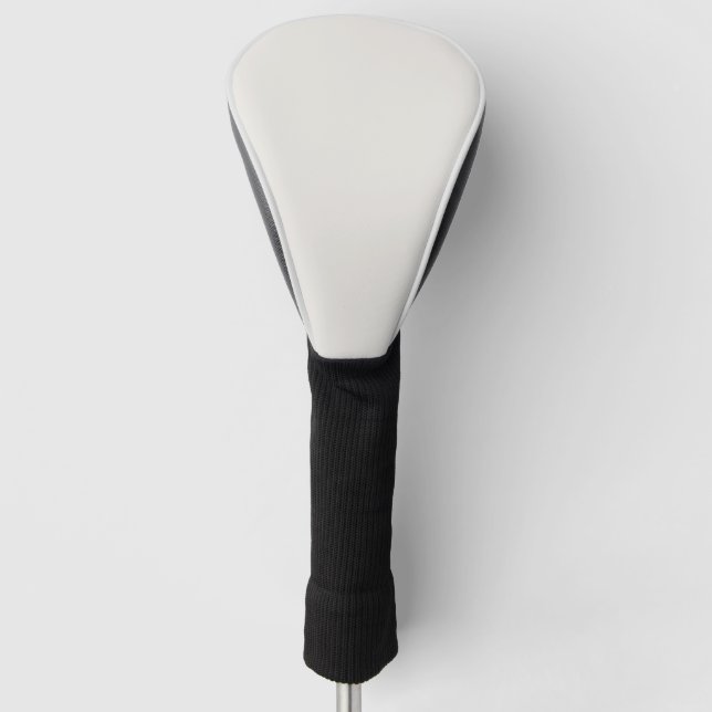 Snowbound Solid Colour Golf Head Cover (Front)