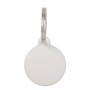 Snowbound Solid Colour Pet Tag