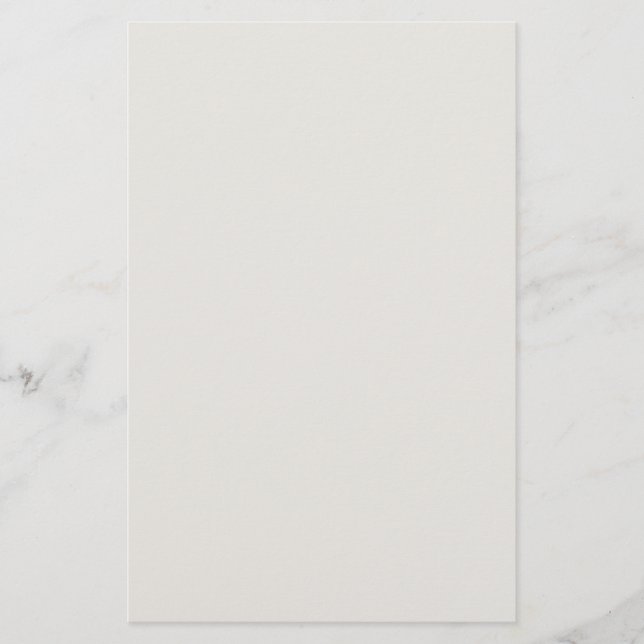 Snowbound Solid Colour Stationery (Front)