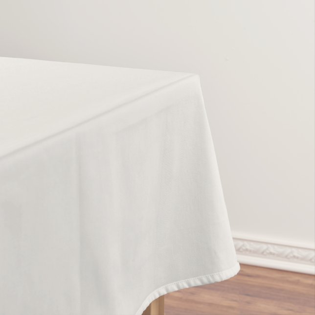 Snowbound Solid Colour Tablecloth (In Situ)
