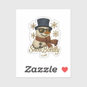 SnowBuddy Glitter Snowman