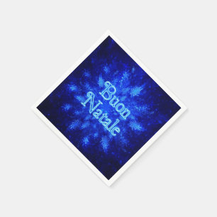 Snowburst - Buon Natale Napkin