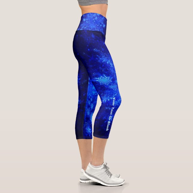 Snowburst Capri Leggings (Right)