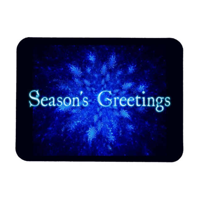 Snowburst Magnet (Horizontal)