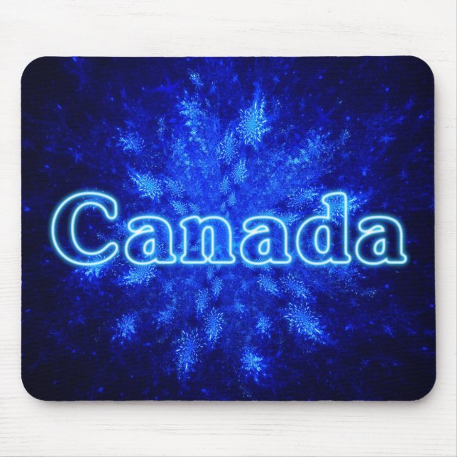 Snowburst Mouse Pad (Front)