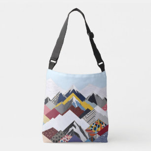 Snowcap Mountains Crossbody Bag