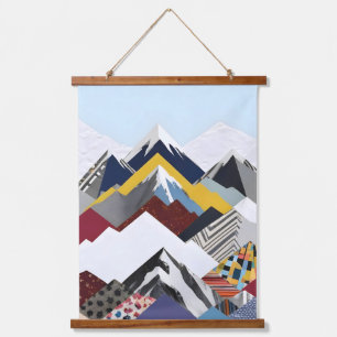 Snowcap Mountains Hanging Tapestry