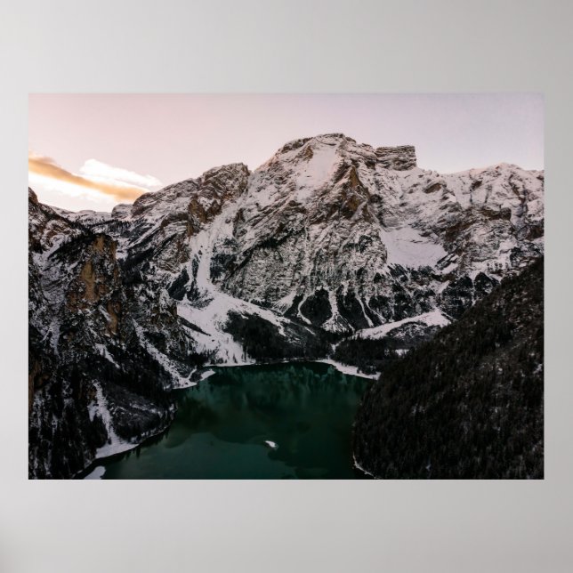 SNOWCAPPED MOUNTAINS POSTER (Front)