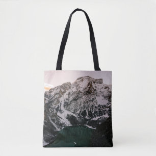SNOWCAPPED MOUNTAINS TOTE BAG