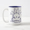 Snowcat Snowman Mug
