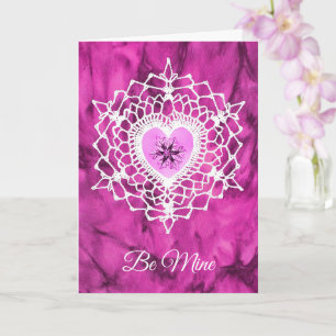 Snowcatcher Amore Heartflake Greeting Card