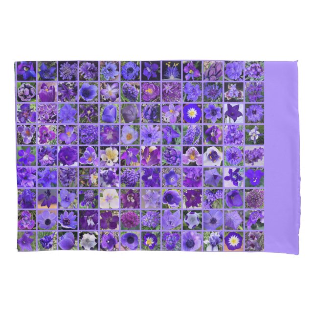 Snowcatcher Purple Power Pillowcase (Front)