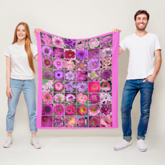 Snowcatcher's Pretty in Pink Fleece Blanket