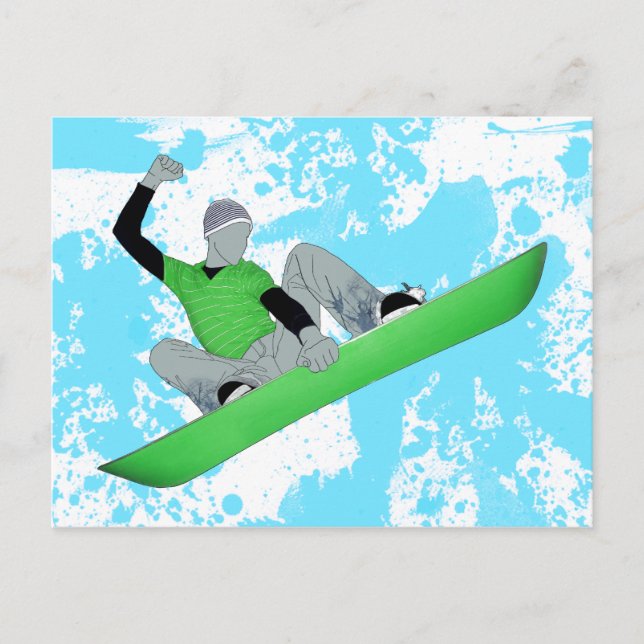 snowcore. 1. postcard (Front)