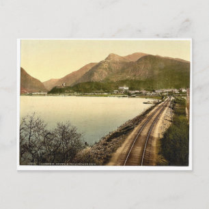 Snowdon from Pardarn Llyn, Llanberis, Wales rare P Postcard