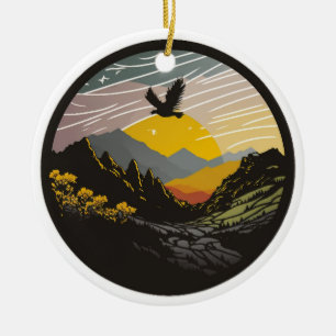 Snowdonia Ceramic Ornament