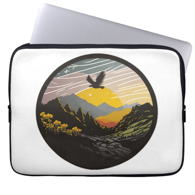 Snowdonia Laptop Sleeve (Front)