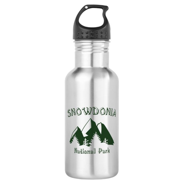 Snowdonia National Park 532 Ml Water Bottle (Front)