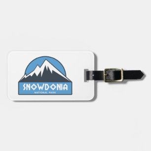 Snowdonia National Park Luggage Tag