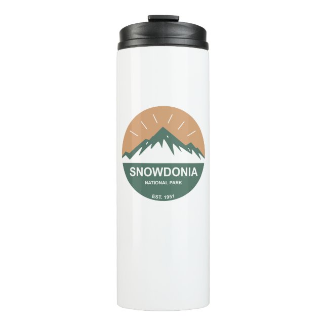 Snowdonia National Park Thermal Tumbler (Front)