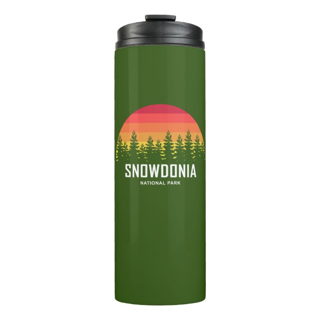 Snowdonia National Park Thermal Tumbler (Front)