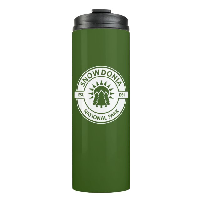 Snowdonia National Park Thermal Tumbler (Front)