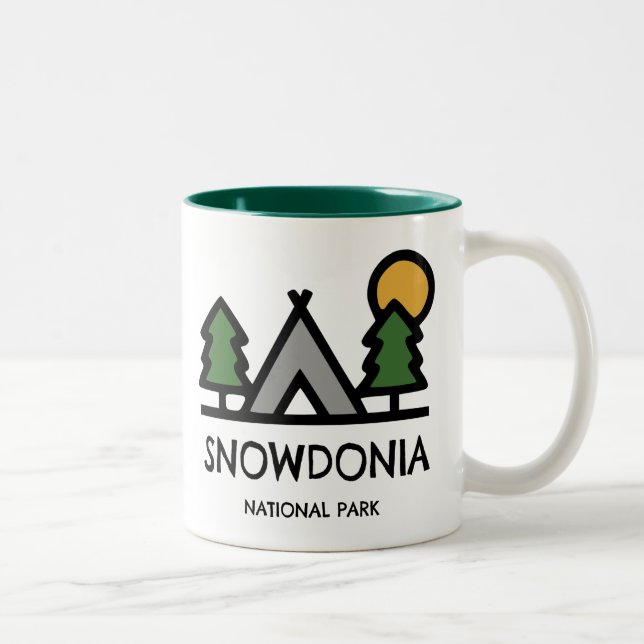 Snowdonia National Park Two-Tone Coffee Mug (Right)