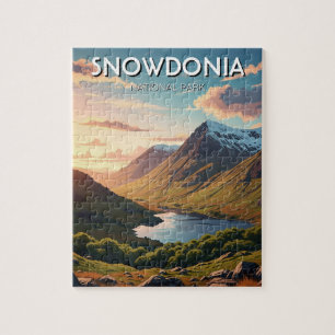 Snowdonia National Park Wales Travel Jigsaw Puzzle